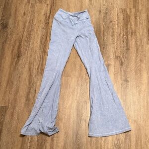 aerie Light Blue Boot Cut Flare Pants